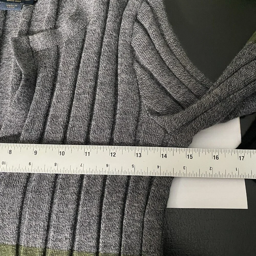 Pendleton 100% Merino Wool Sweater Womens S Long Sleeve Ribbed Lightweight Tunic - Picture 11 of 13